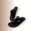 Prada-Inspired Jet Black Flip-Flops